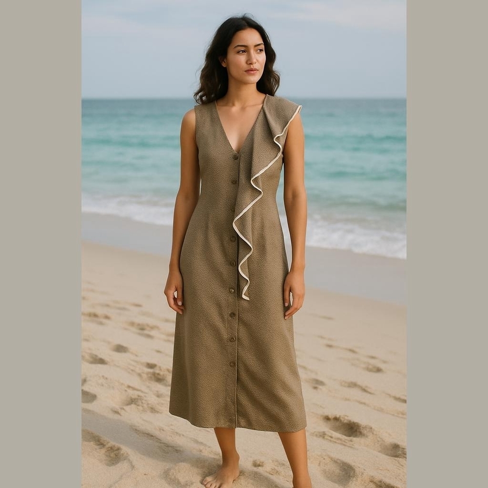 Marysia Midi Button Down Dress